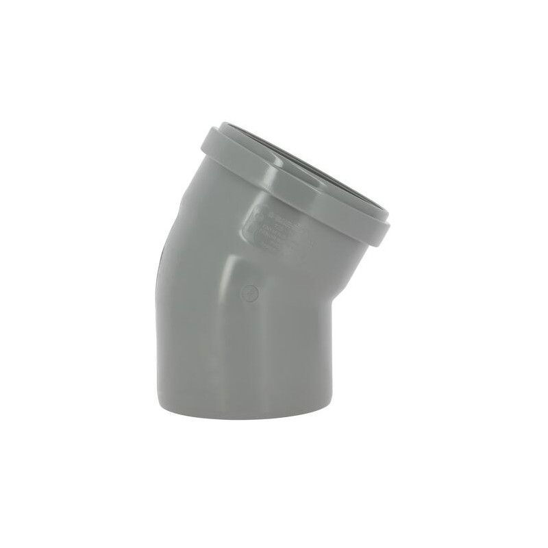 Coude 30° CR4 Mâle/Femelle Joint Standard Gris