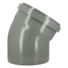 Coude 30° CR4 Mâle/Femelle Joint Standard Gris