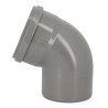 Coude 67°30 CR4 Mâle/Femelle Joint Standard Gris