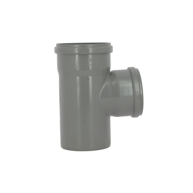 Embranchement 87°30 CR4 Mâle/Femelle Joint Standard Gris