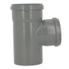 Embranchement 87°30 CR4 Mâle/Femelle Joint Standard Gris