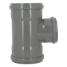 Embranchement 87°30 CR4 Femelle/Femelle Joint Fixe Gris