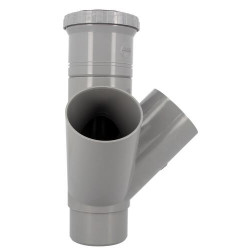 Culotte équerre dilatation mâle-femelle 45° Ø100