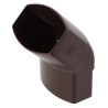 Coude OVATION® en TECHTAN®, 45°, Mâle-femelle, descente de gouttière 90x56