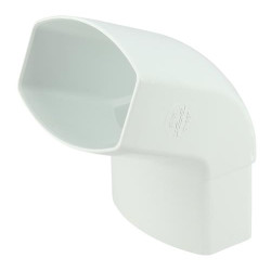 Coude OVATION® en TECHTAN®, 67°30, Mâle-femelle, descente de gouttière 90x56