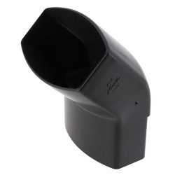 Coude OVATION® en TECHTAN®, Mâle-femelle à 45°, pour tube ovoïde 90x56, LG28