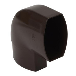 Coude orientable à 90° OVATION® en TECHTAN®, descente 90x56, LG28