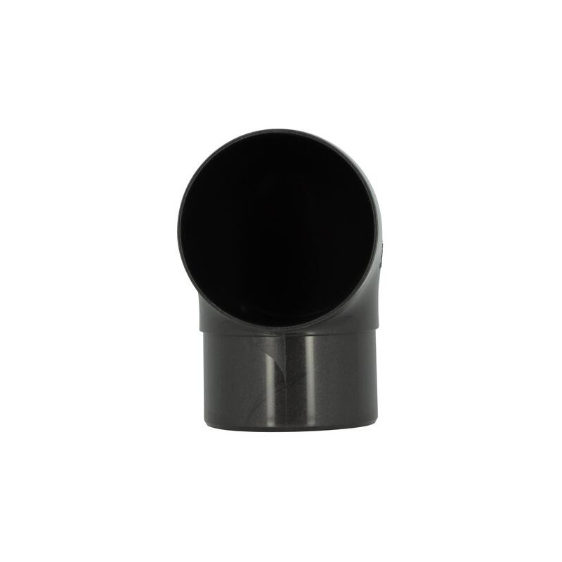 Coude esthétique TECHTAN®, 87°30, Mâle-femelle, descente de gouttière, graphite