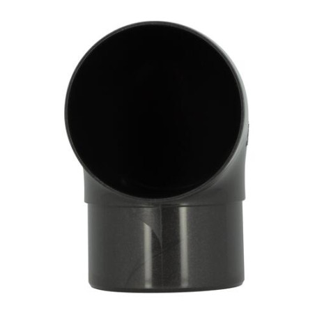 Coude esthétique TECHTAN®, 87°30, Mâle-femelle, descente de gouttière, graphite