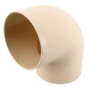 Coude esthétique TECHTAN®, 87°30, Mâle-femelle, descente de gouttière