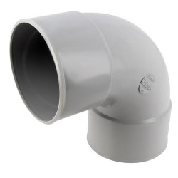 Coude en TECHTAN®, Femelle-femelle à 87°30, pour tube de descente Ø 100