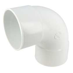 Coude en TECHTAN®, Femelle-femelle à 87°30, pour tube de descente Ø 100