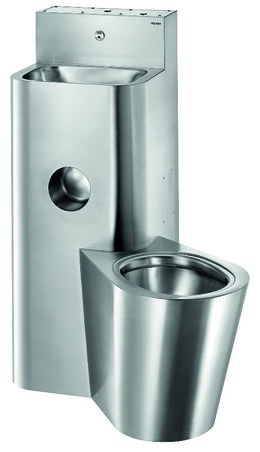 Combi KOMPACT lavabo WC à poser, réf. 160600