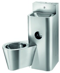 Combi KOMPACT lavabo WC suspendu, réf. 160400