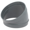 Secteur de coude, 30°, mâle-femelle, PVC à coller