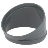 Secteur de coude, 30°, mâle-femelle, PVC à coller