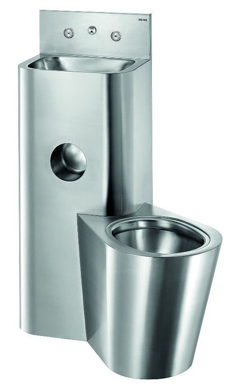 Combi KOMPACT TC lavabo WC à poser, réf. 166600