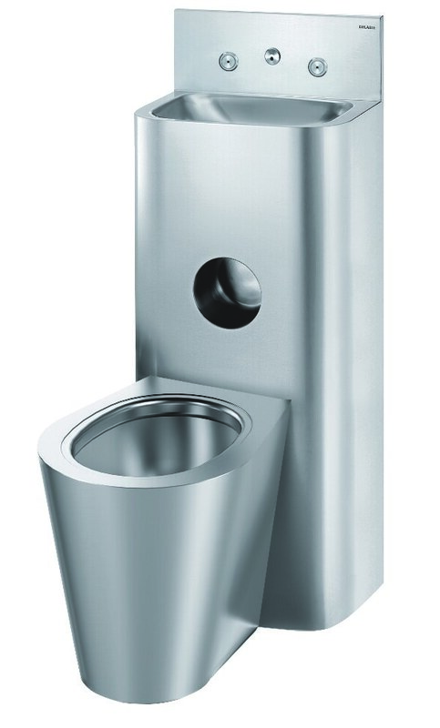 Combi KOMPACT TC lavabo WC à poser, réf. 166800