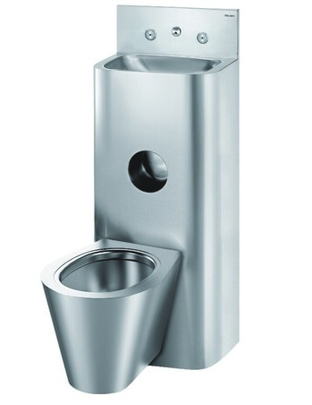 Combi KOMPACT TC lavabo WC suspendu, réf. 166500