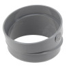 Secteur de coude 30°, mâle-femelle, à coller, gris, en PVC Ø 100 mm