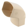 Coude OVATION® en TECHTAN®, Mâle-femelle à 67°30, pour tube ovoïde 105x76, LG38, sable