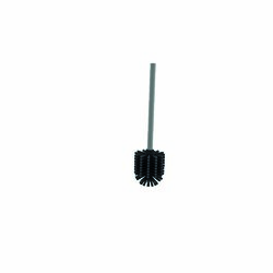 Ensemble brosse WC sans couvercle Inox, réf. 4048MLC