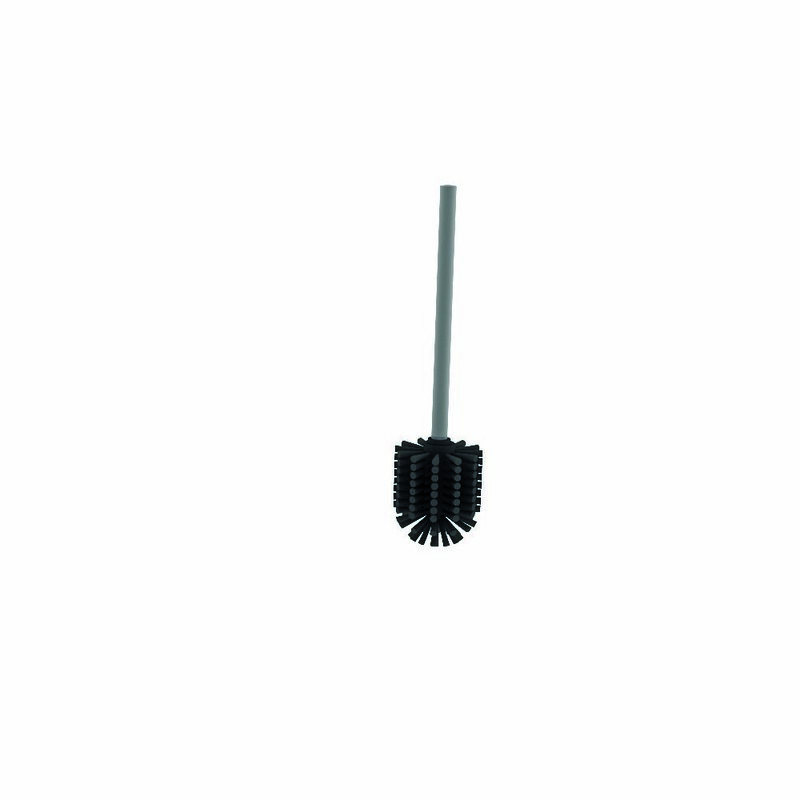 Ensemble brosse WC sans couvercle Inox, réf. 4048MLC