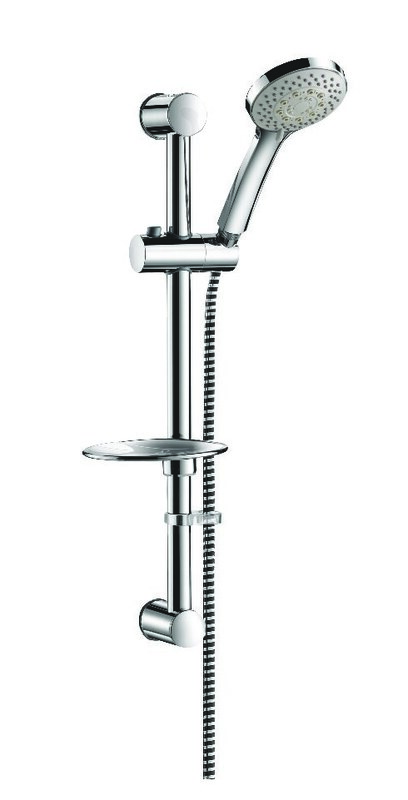 Kit de douche 5 jets avec barre Ø25