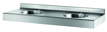 Lavabo DUPLO RP 2 vasques trou robinet Ø35