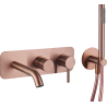 Mitigeur douche encastré mécanique ORTENCE PVD bronze cuivré, réf. 78612PBC