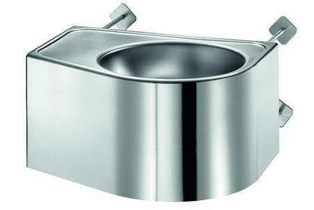 Lavabo DUO S TC R mural sans trou robinet