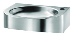 Lavabo PMR XS évacuation vert. trou robinet Ø35