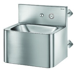 Lavabo TEK TC mural robinet intégrée Inox