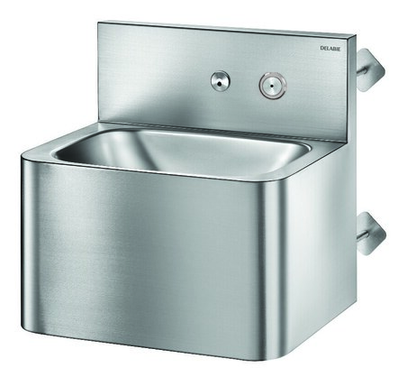 Lavabo TEK TC mural robinet intégrée Inox