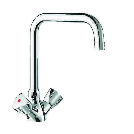 Mélangeur monotrou 45 l/min, bec orientable