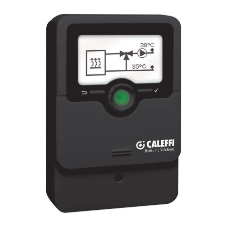 Régulateur électronique modulantCaleffi pour groupe de distribution