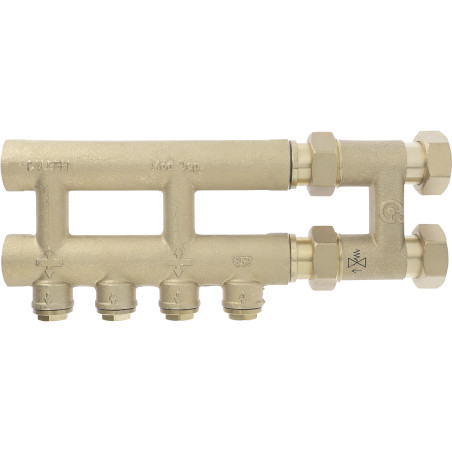 Collecteur Haute température Caleffi 2 circuits