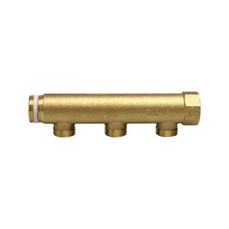 Collecteur conique - Caleffi 1" 3/4" Entraxe 60 mm