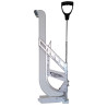 Agrafeuse mécanique Alu + Inox Pour AGRJET4