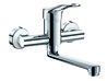 Mitigeur évier mural EP Sécurit. bec orientable, réf. 2446EPS