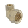 Bouchon laiton femelle avec une sortie femelle 3/8"