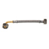 PBflex coude femelle-femelle tresse inox, série Plus (4MS et QB)