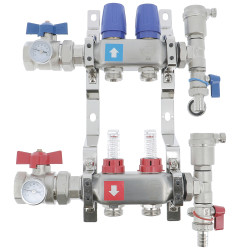 Collecteur DISTRINOX Ensemble complet en Inox SS304 Ø 1"