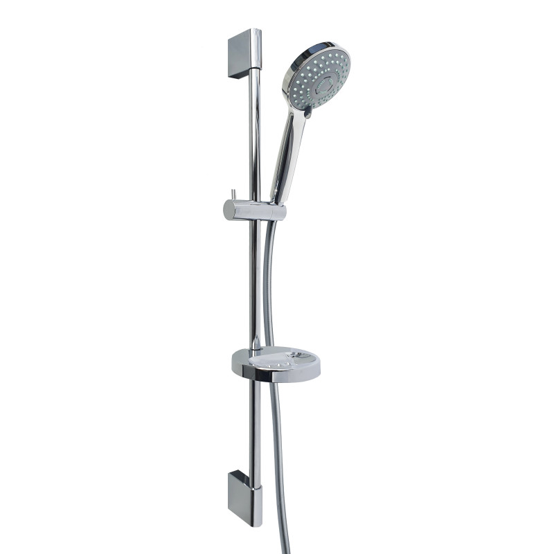 Barre de douche complète douchette 3 jets RUBY