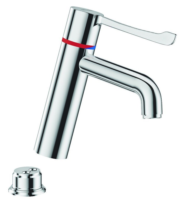 Mitigeur de lavabo thermostatique séquentiel SECURITHERM BIOCLIP