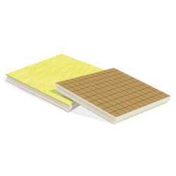Dalle Lisse acoustique Slyboard R= 1.15 - Ep= 28 mm - 13.20 m²