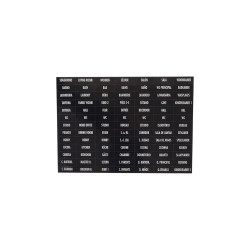 Etiquettes identification colh cols2