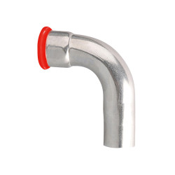 Coude à sertir FM 90°-EZ Système SERTIsteel Carbone- Empreinte M