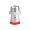 Jonction à sertir Mâle1"1/4" EZ Système SERTIsteel Carbone- Empreinte M Ø 35 mm