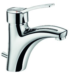 Mitigeur lavabo EP H.85 L.135 avec tirette, réf. 2520TEP